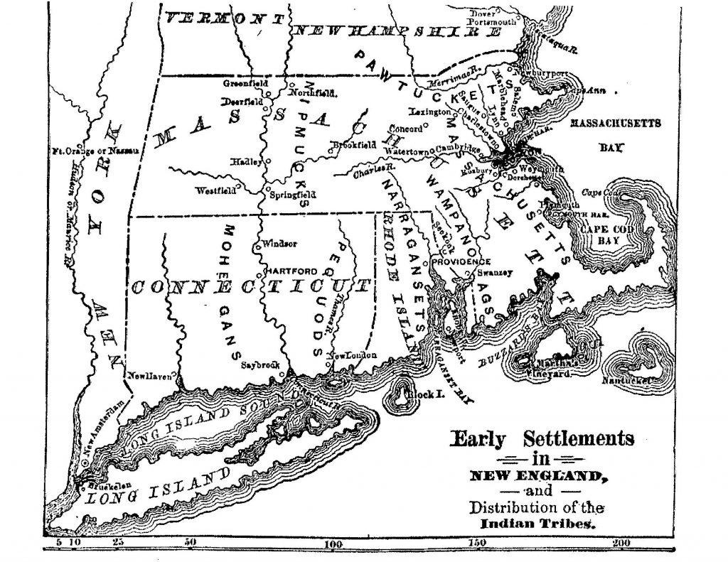 Massachusett Map